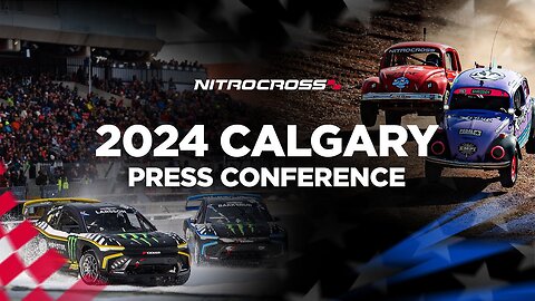 Nitrocross Calgary Press Conference with Kevin Eriksson, Viktor Vranckx and Chip Pankow