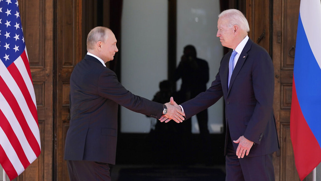 Biden Body Double Meets Vlad Putin