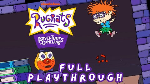 BIBEO GAME IN MY DIAPERS - Rugrats: Adventures in Gameland (FULL PLAYTHROUGH)