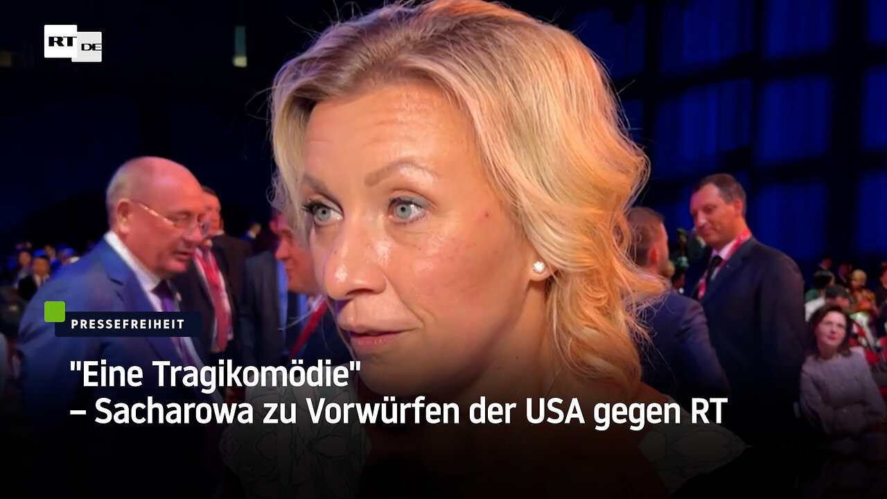 "Eine Tragikomödie" – Sacharowa zu Vorwürfen der USA gegen RT