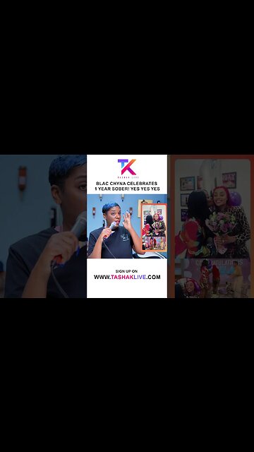 Blac Chyna Celebrates 1 Year Sober! YES YES YES