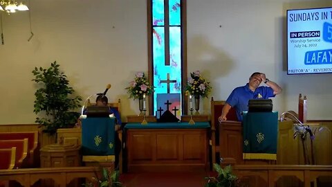 Boyton United Methodist Church Stream,July 24,2022