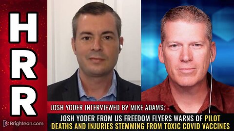 US Freedom Flyers warns of PILOT DEATHS and INJURIES stemming from toxic covid vaccines
