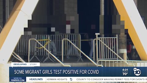Supervisor Vargas spends time with migrant girls