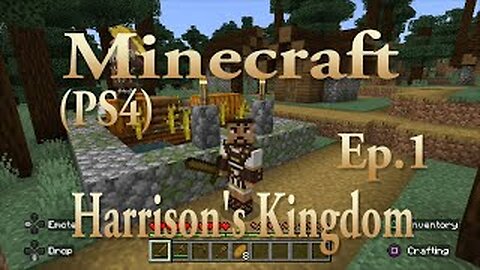 Minecraft (PS4) Harrison's Kingdom (Ep 1)