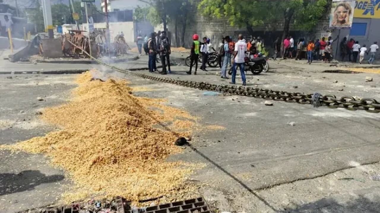 Lari Potoprens Tèt Anba aprè PM Ariel Henry fin di lap monte gaz lan