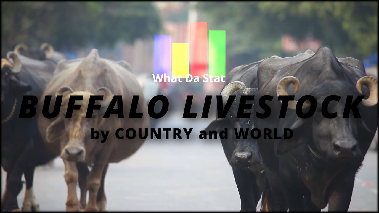 Buffaloes by Country and World 1961-2022 | Livestock