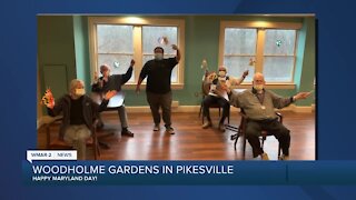 Woodholme Gardens in Pikesville says Happy Maryland Day!