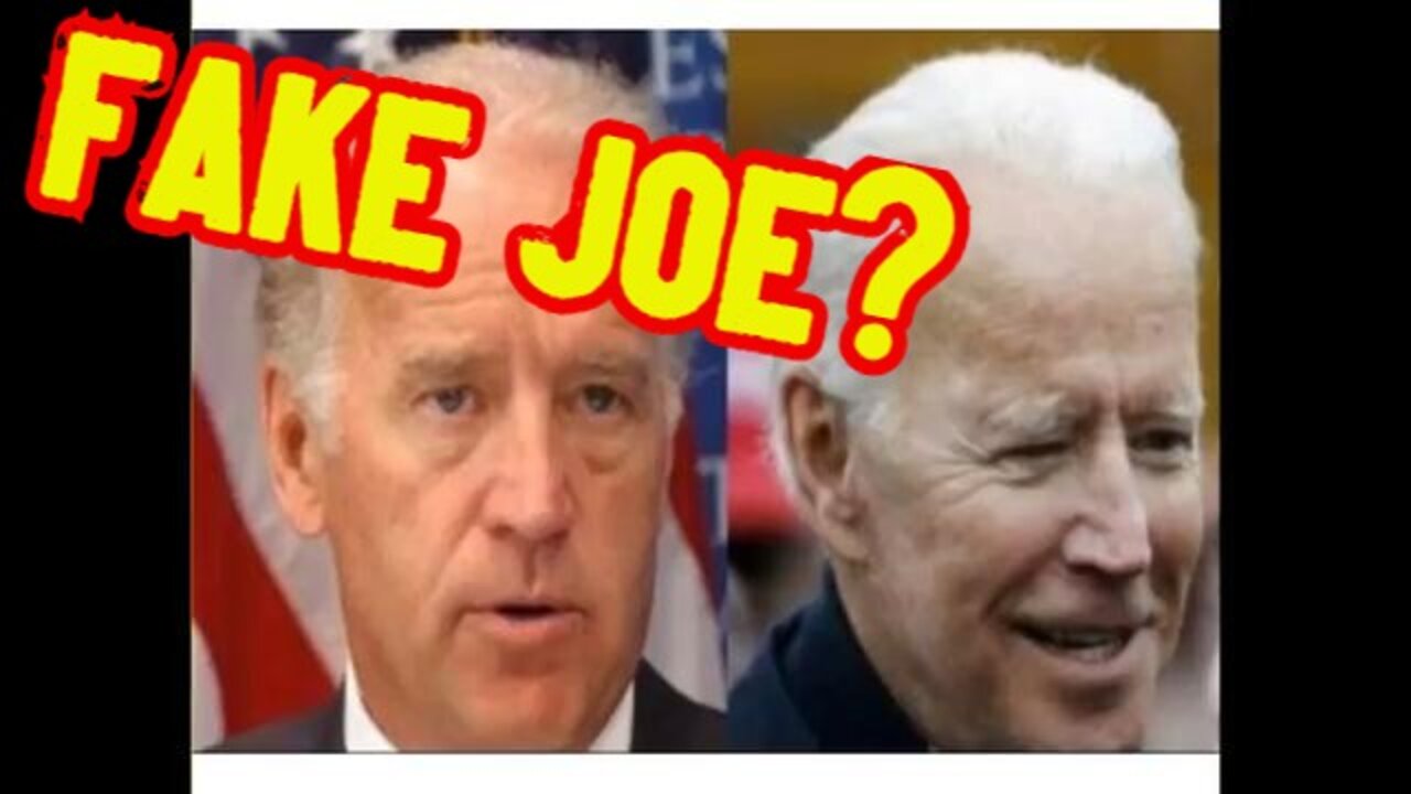 Joe Biden replaced by DEEPFAKE and Latex Mask wearing Actors