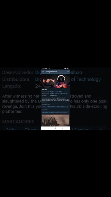 Jogo Grátis na Steam: Han'yo