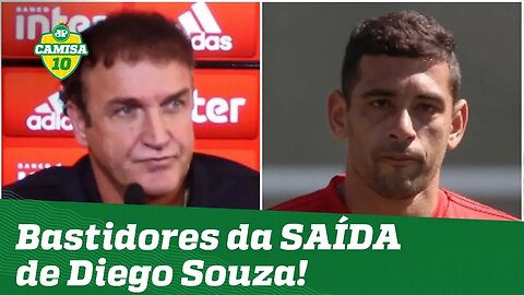 Foi ORDEM do Cuca! Saiba BASTIDORES da saída de Diego Souza do São Paulo!