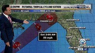Potential Tropical Cyclone Sixteen