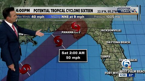 Potential Tropical Cyclone Sixteen