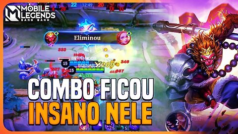 O NOVO COMBO DE ITENS FICOU INSANO NESSE HERÓI!!! | MLBB