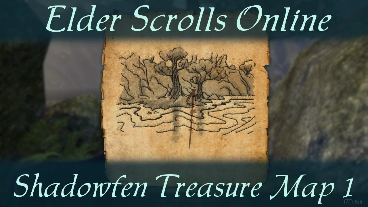 Shadowfen Treasure Map 1 [Elder Scrolls Online] ESO