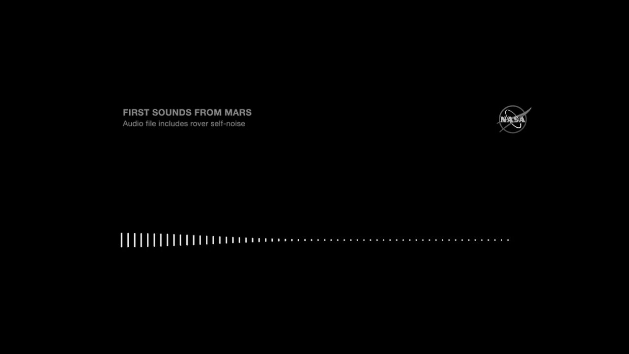 The First Sounds EVER Recorded On Mars