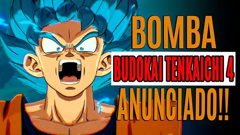 Bomba!!! Finalmente um novo Dragon Ball Z Budokai Tenkaichi foi Anuciado!