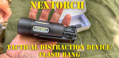 **(FLASH BANG DEVICE)** NEXTORCH ND30 11,000 Lumen Distraction Device