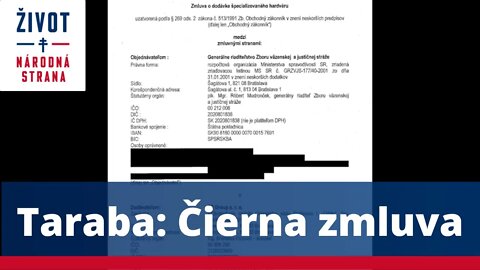 Taraba: Čierna zmluva