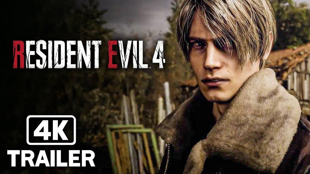 RESIDENT EVIL 4 REMAKE Official Story Trailer (2023) 4K