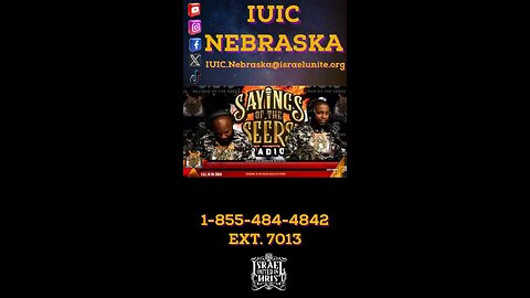 #IUIC #israelunitedinchrist #nathanyel7 #IUICNE #nebraska #Slavery #Prophecy #BHM365 #Blackhistory
