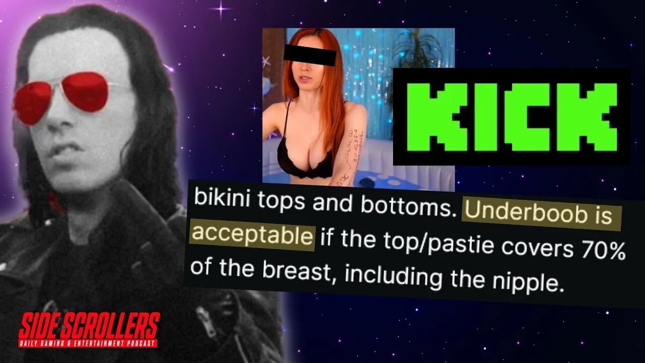 Kick's New Guidelines Allow "Underboob"