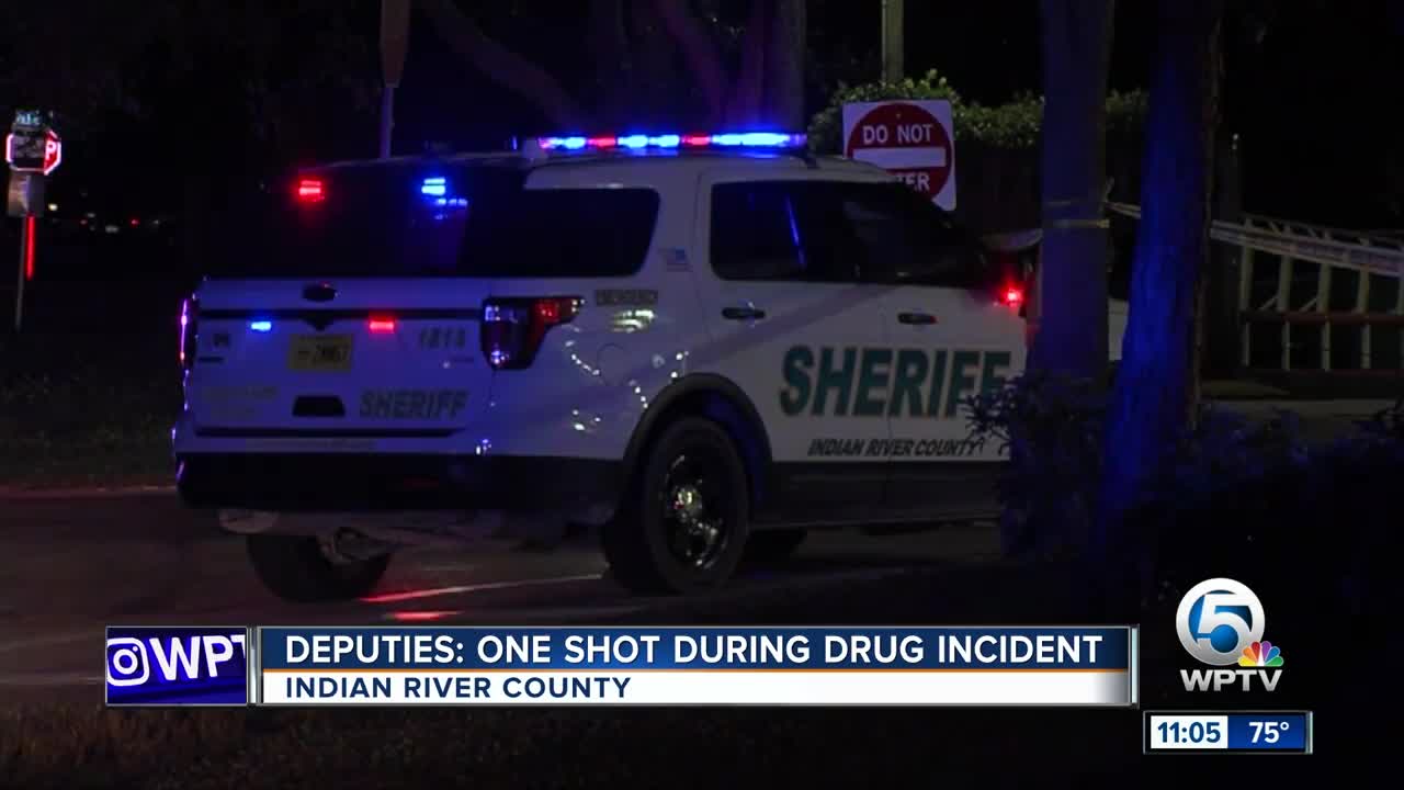 1 shot, 4 others hurt in Indian River County