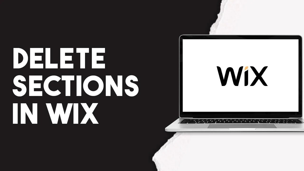 How To Delete Sections In Wix