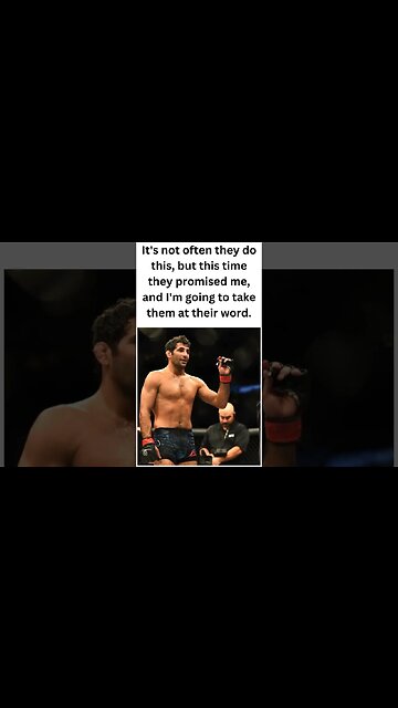 If he does not receive a bout with Islam Makhachev, Benil Dariush threatens a UFC riot. #short