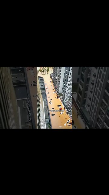 Xi Jinping's Landmark Rotten-Tail Protect Xiong'An New Area All Flooded Today