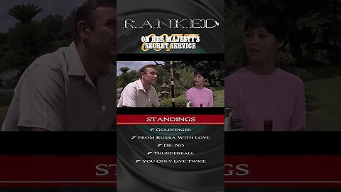 OHMSS doesn't beat Dr. No - James Bond 007