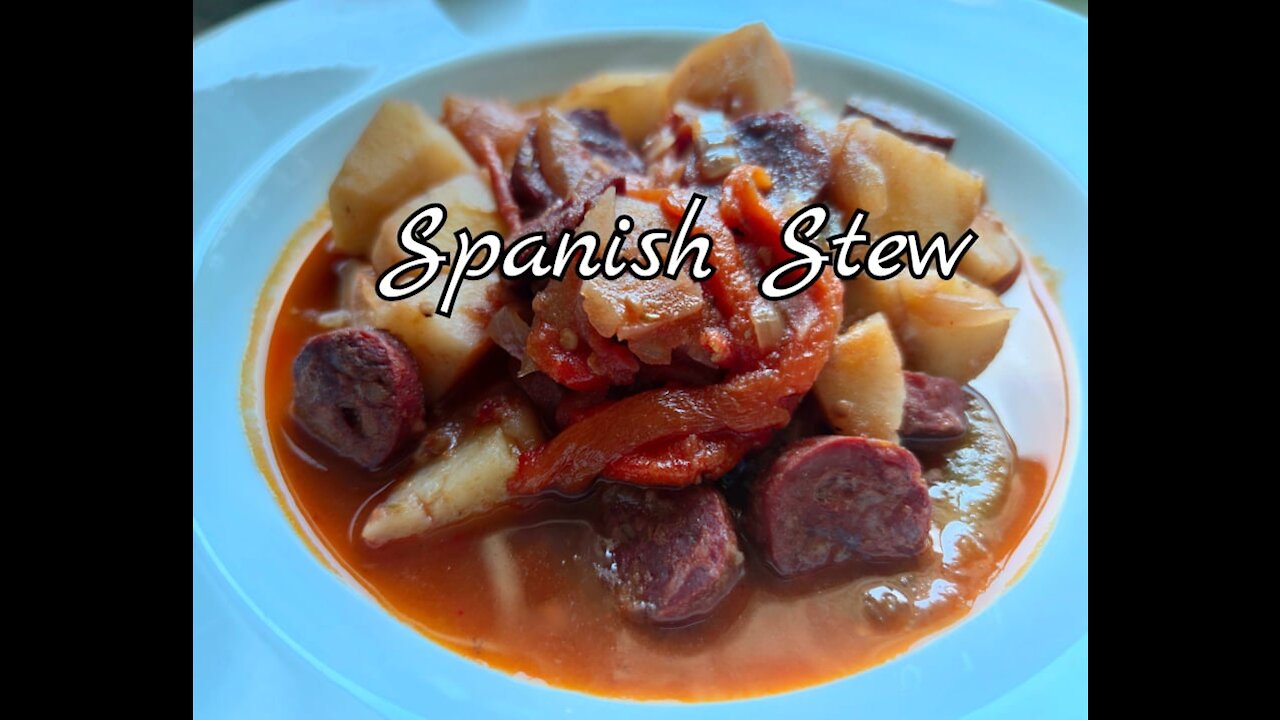 Spanish Potato and Chorizo Stew/ Spanish Stew Recipe