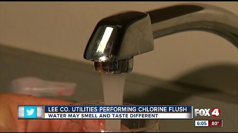 Lee County Utilities is performing a chlorine flush for residents of Lee County