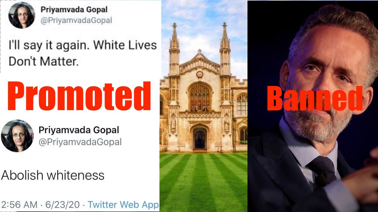 Sharia Law is Here; Women gets Promoted at Cambridge Uni after Tweeting "White Lives Don't Matter"