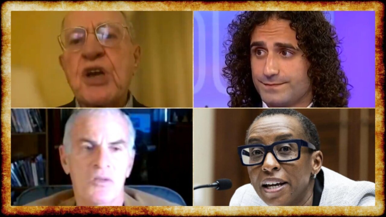 Dershowitz' INSANE Epstein Defense, Biden Official RESIGNS in Protest, Finkelstein DEFENDS Gay