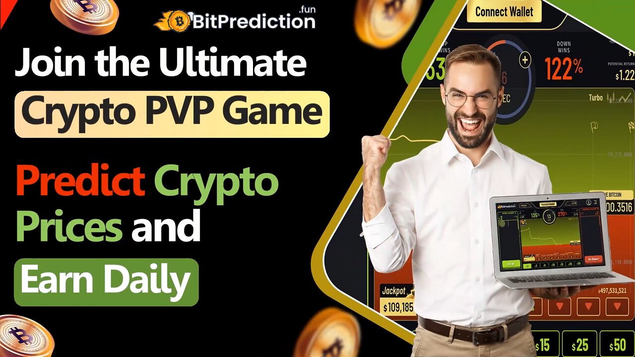 Join the Ultimate Crypto PVP Game. Predict Crypto Prices & Earn Daily on BitPrediction.fun!