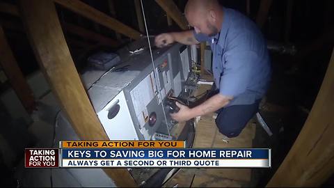 Keys to saving big for home repair