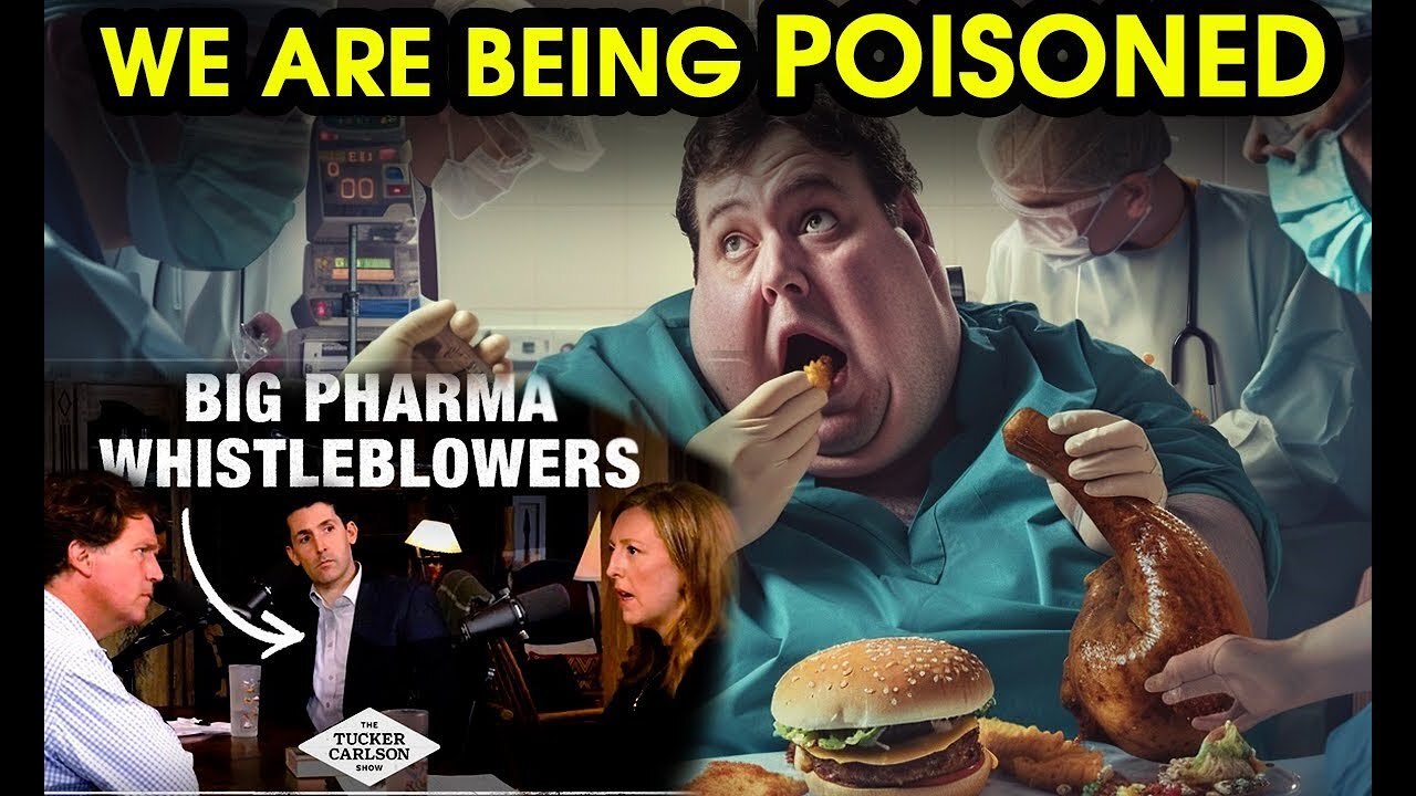 TUCKER CARLSON Interviews Calley & Casey Means! How BIG PHARMA Poisons Our Food & Keeps America SICK