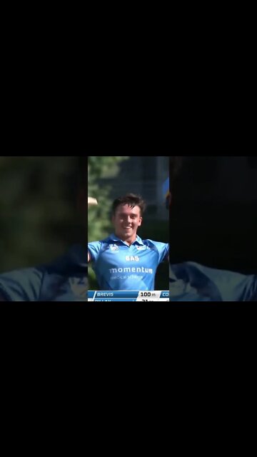 Dewald Brevis 162 in t20 match , Dewald Brevis 162 runs (57 ) balls