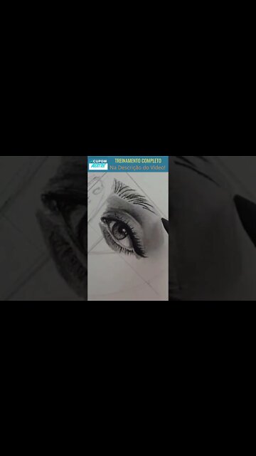 Desenho do Rosto a Mão Livre APRENDA A FAZER #shorts