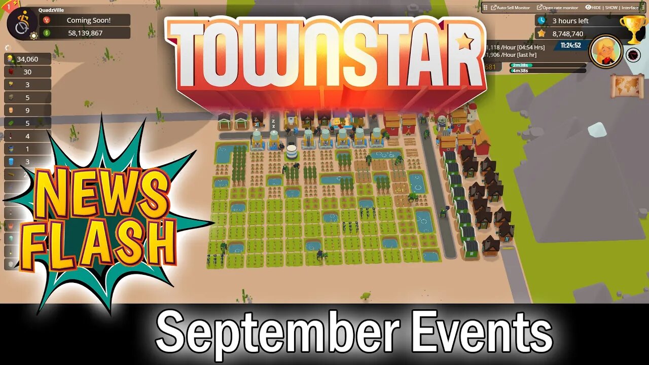 Town Star: September 2022 News, Free NFT’s, META Competitions