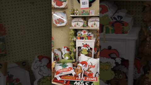 Hobby Lobby Christmas stuff 60% off! #christmas2022 #grinch #christmasdecor #onsale