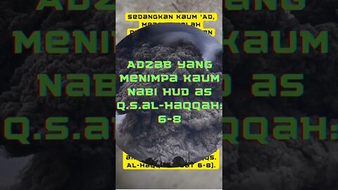 ADZAB YANG ALLAH TIMPAKAN KEPADA KAUM NABI HUD AS #literasi #agamaislam #dakwahislam