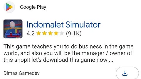 INDOMALET SIMULATOR INDONESIAN GAME