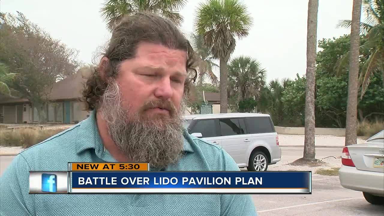 Battle over Lido Pavilion plan