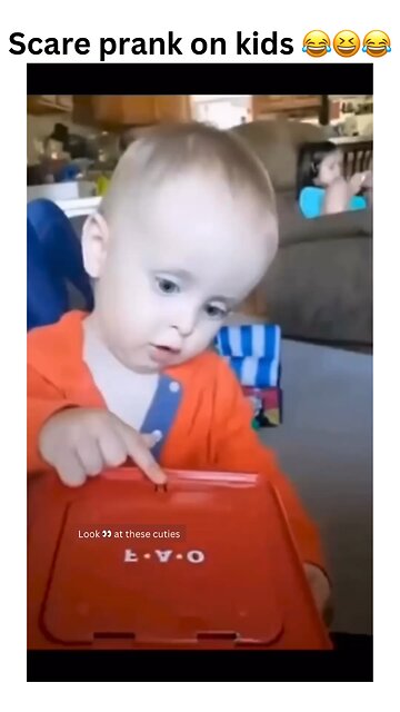 When innocence meets hilarity! Watch these adorable kids react to the ultimate harmless scare prank!