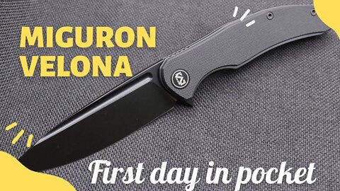 MIGURON VELONA FIRST DAY IN POCKET