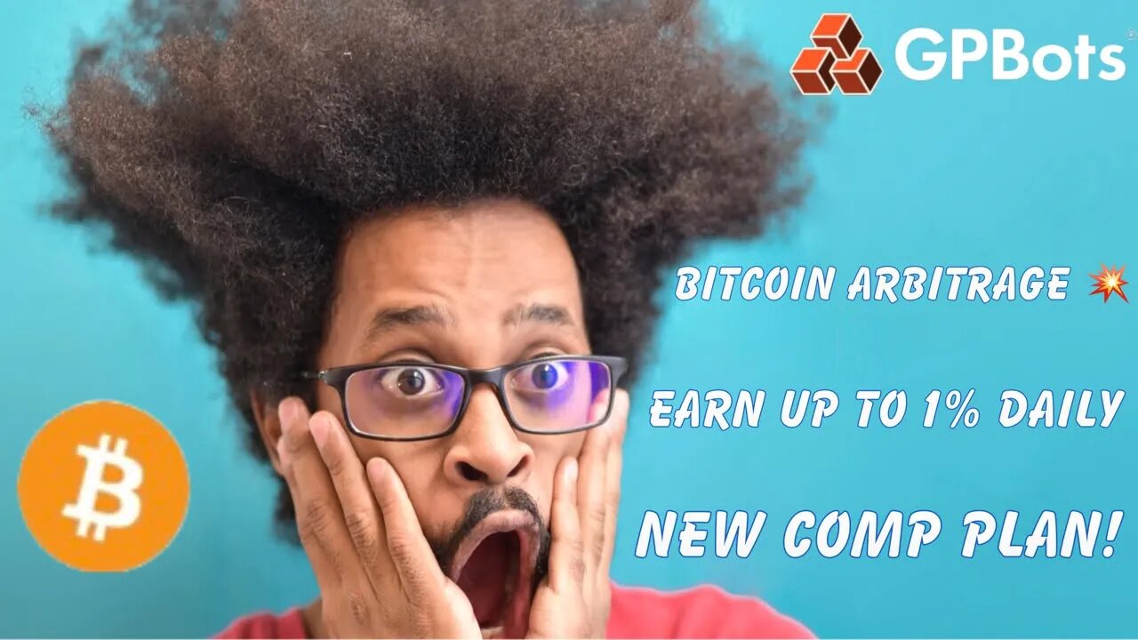 GPBots | New Comp Plan | Bitcoin Arbritrage! Make up to 1% Daily! #gpbots #ai #defi #bitcoin #crypto