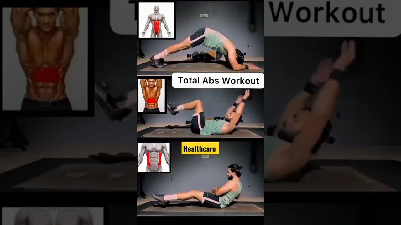 Abs workout at home💪😍| check Description | Healthcare #fitnessbody #weightloss #exercise #healthcare