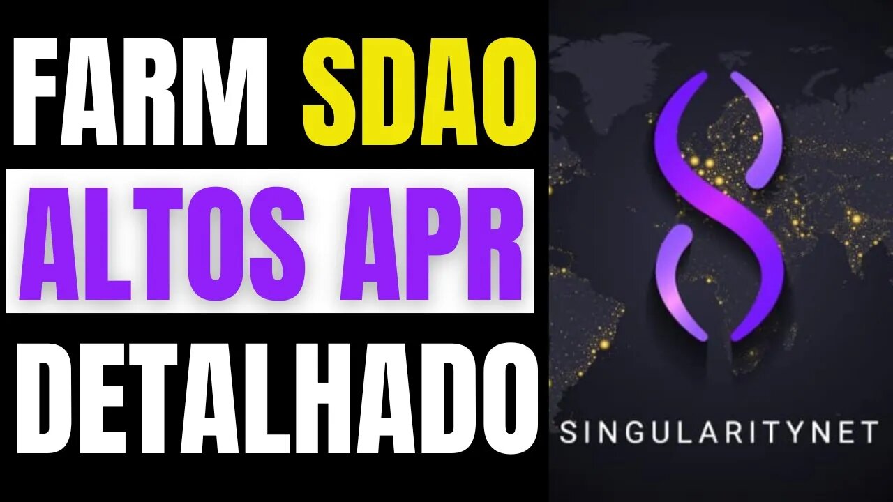 COMO TER RENDA PASSIVA COM SDAO E AGIX PASSO A PASSO